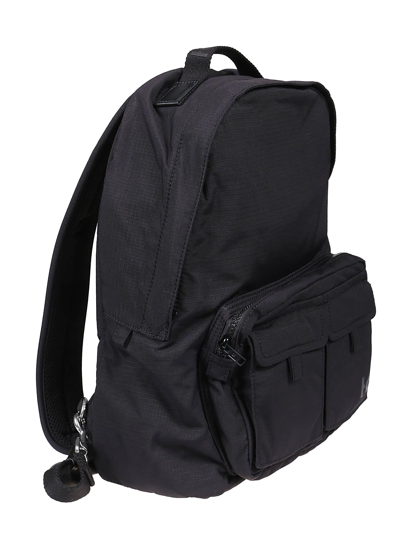 Kenzo Logo Print Zipped Backpack