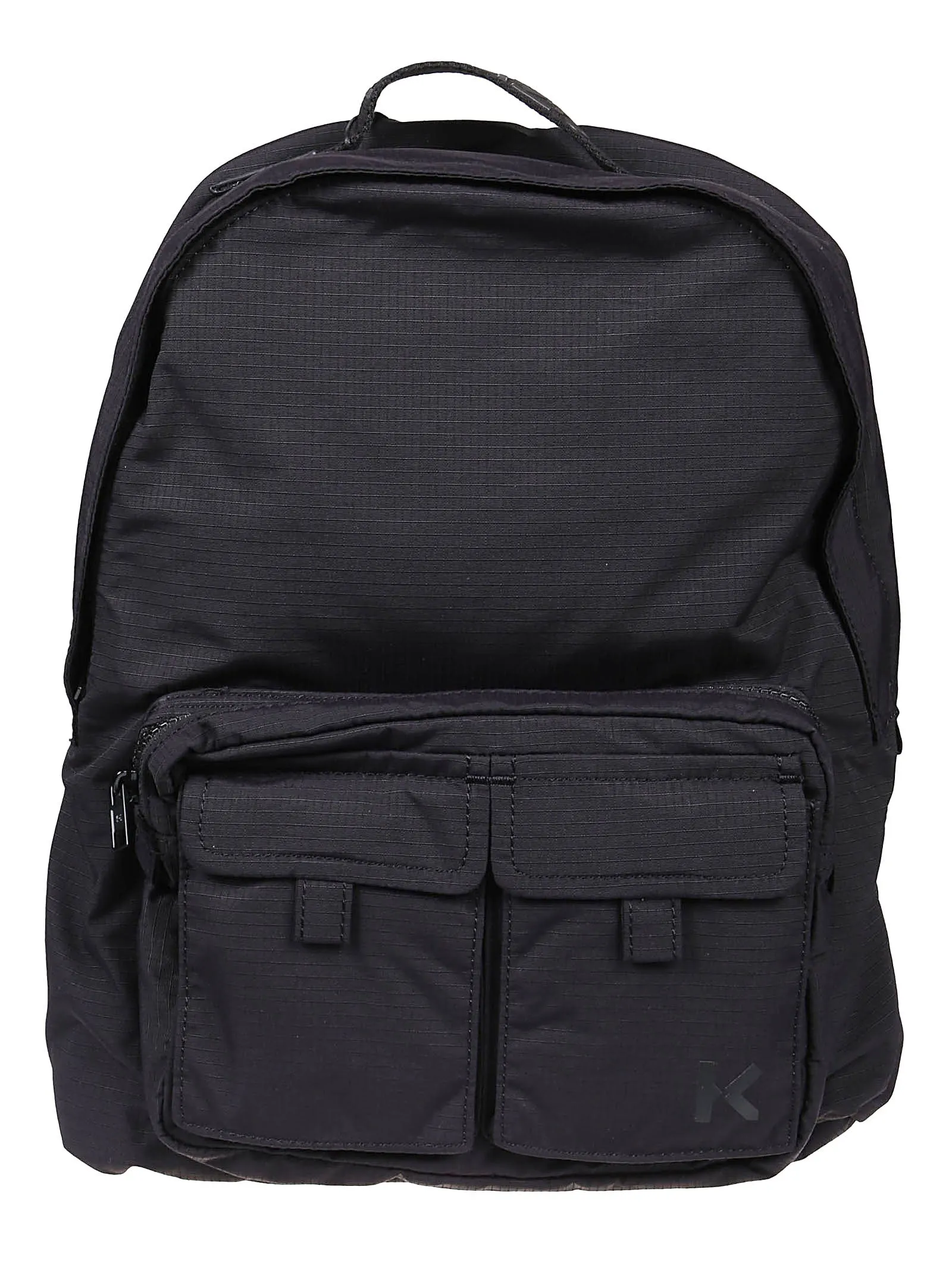 Kenzo Logo Print Zipped Backpack