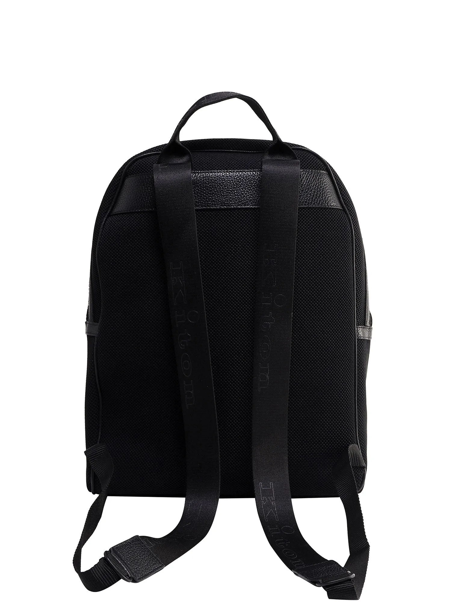 Kiton Logo Printed Zip-Around Backpack