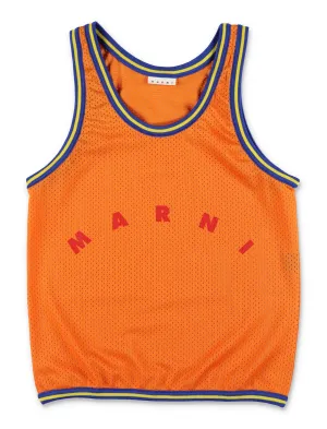 Marni Basketball Style Top Handle Shopper bag