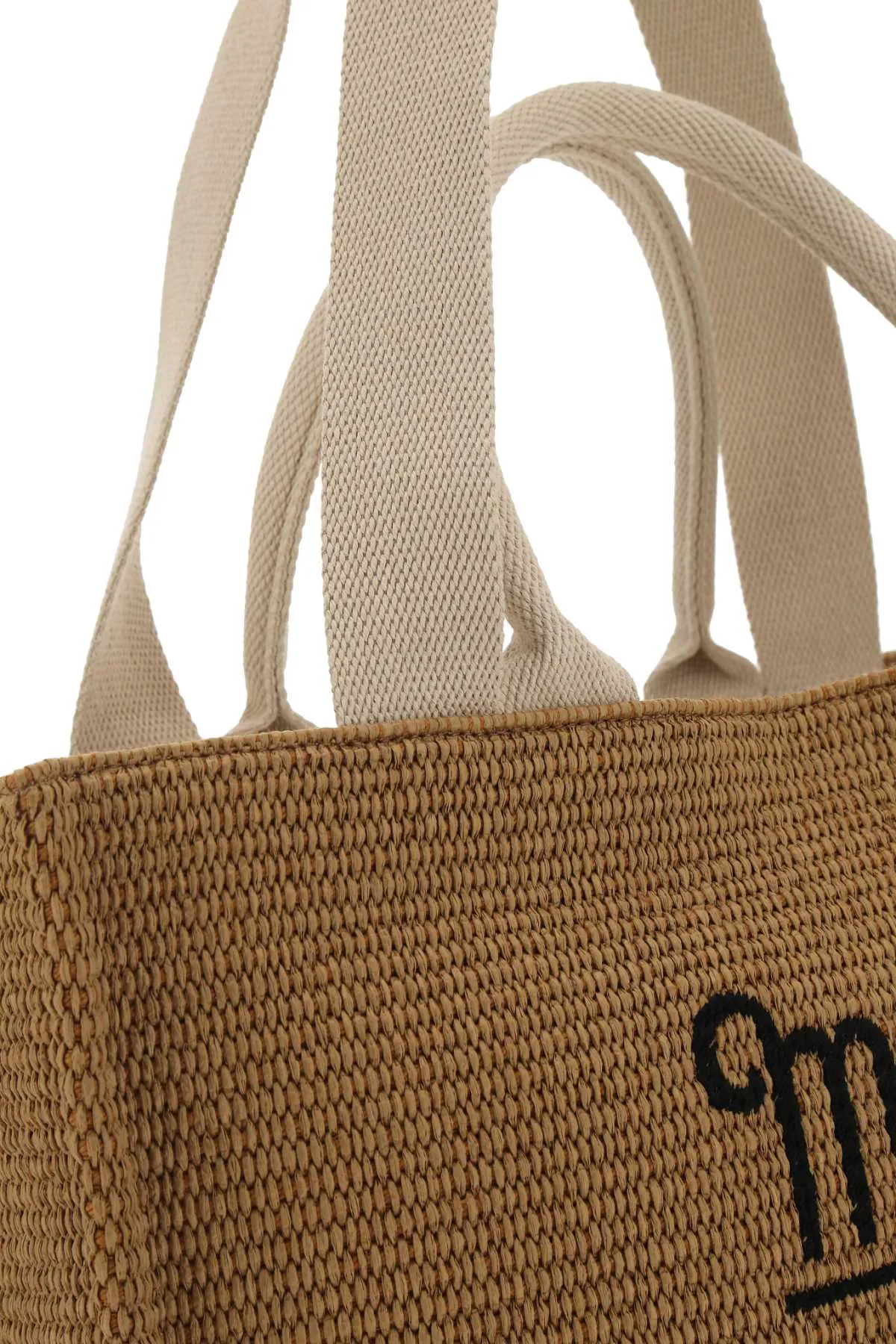 Marni Logo Embroidered Summer Tote Bag