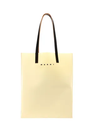Marni Logo Print Tote Bag