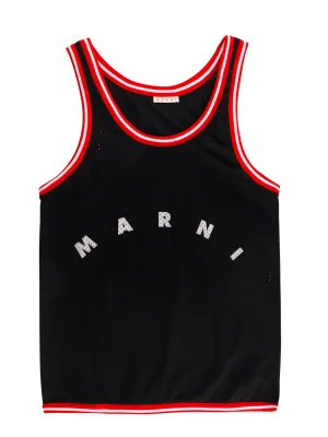 Marni Logo Printed Tote Bag