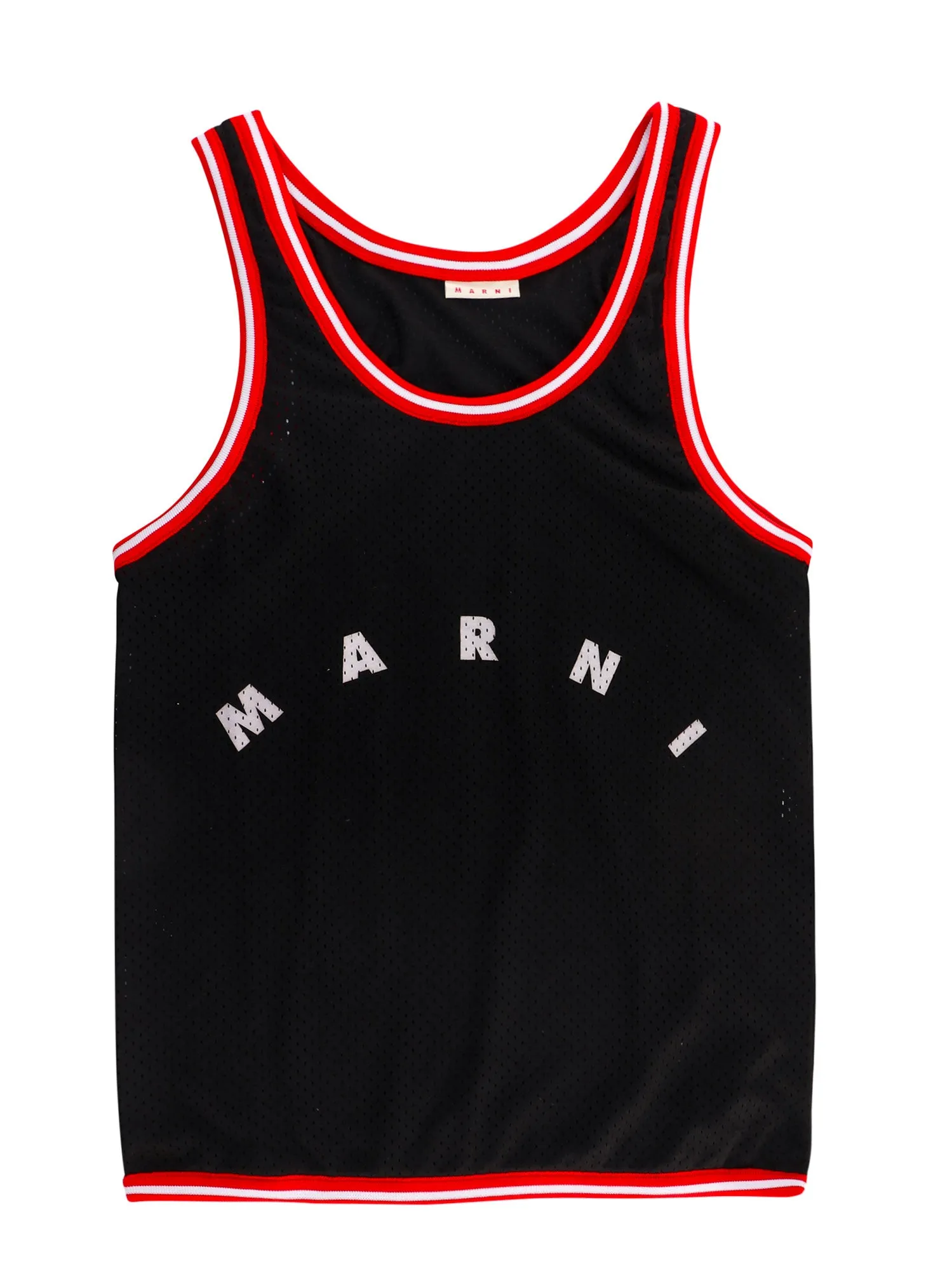 Marni Logo Printed Tote Bag
