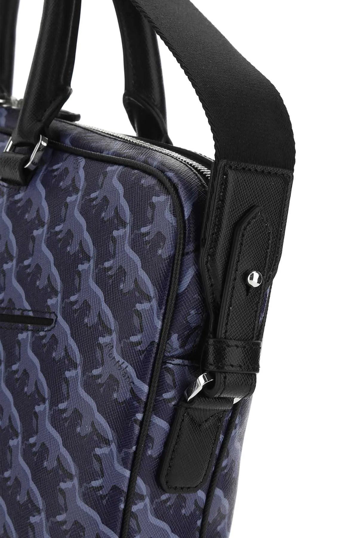 Montblanc X Maison Kitsun Fox Patterned Document Case