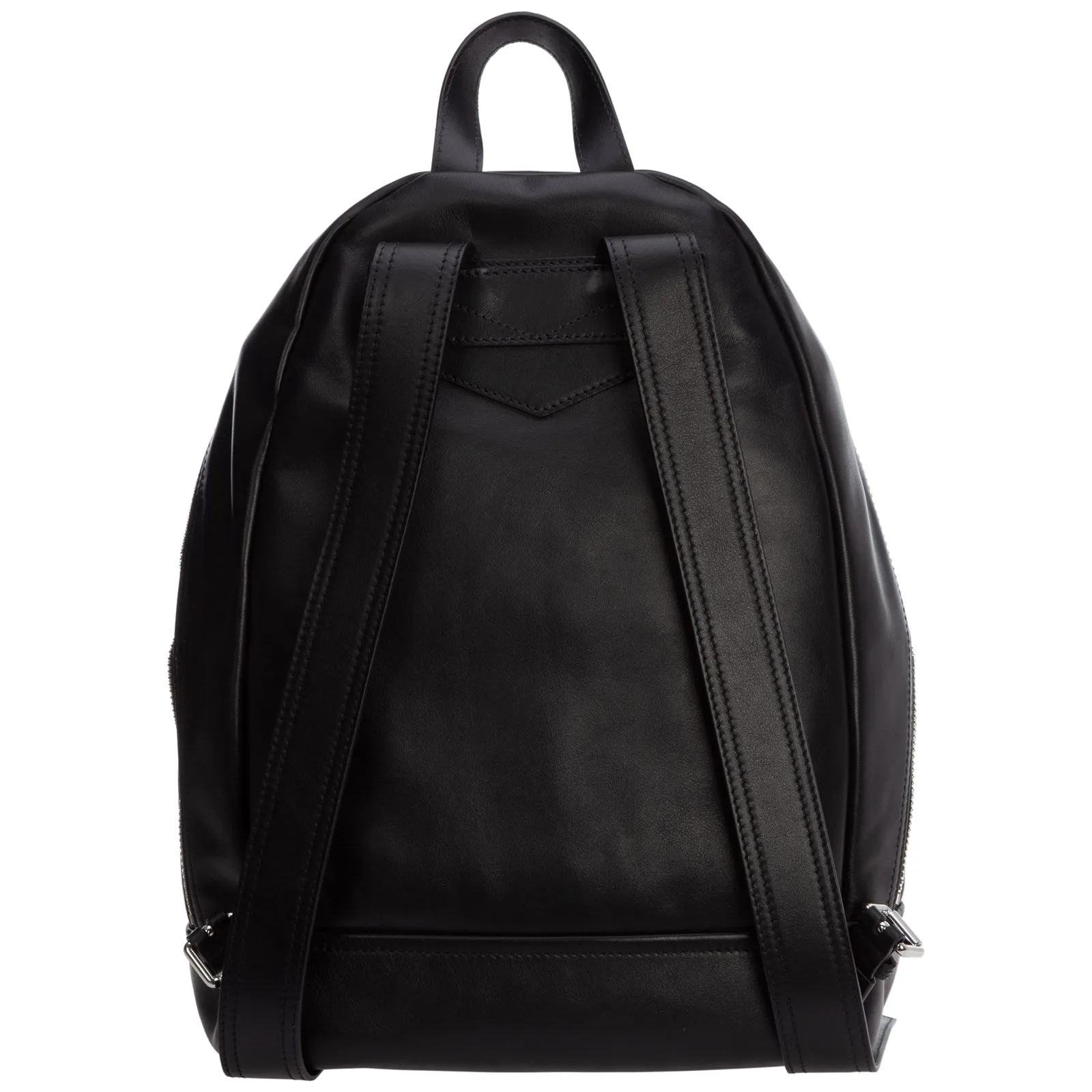 Moschino Logo Patch Zipped Backpack