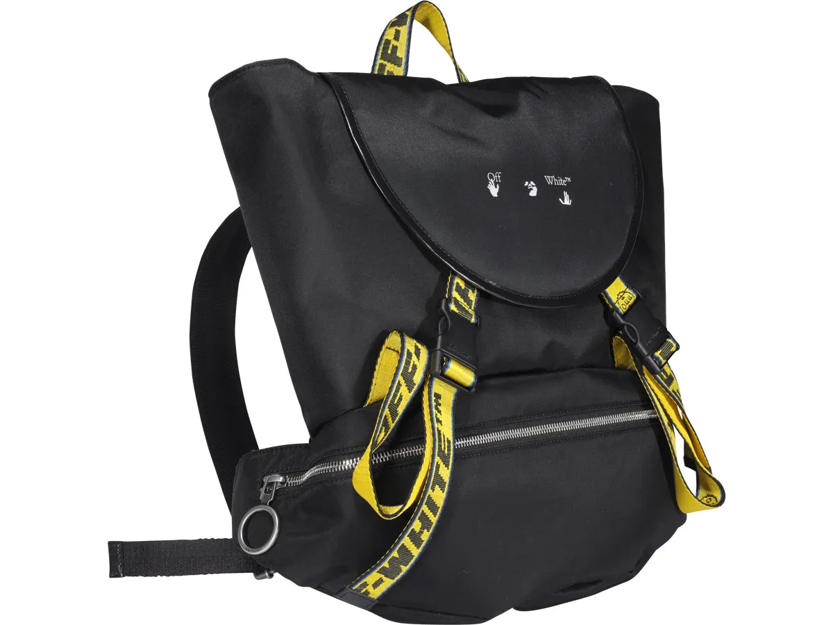 Off-White Industrial Logo Tape Backpack