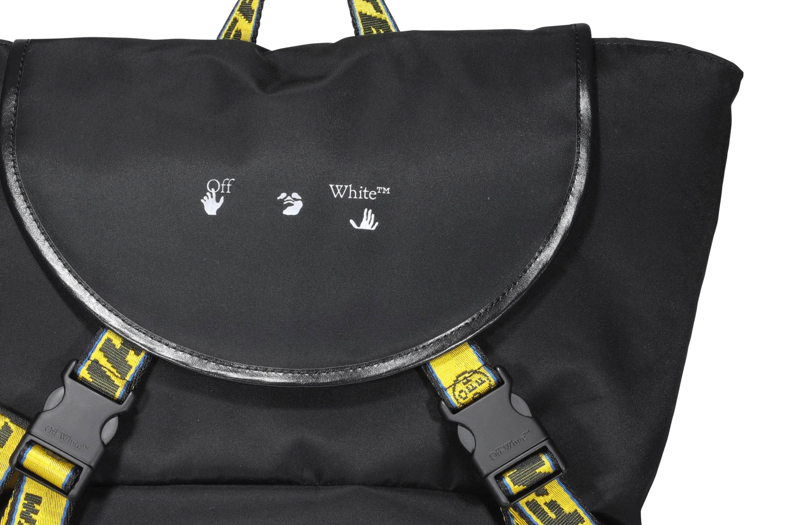 Off-White Industrial Logo Tape Backpack
