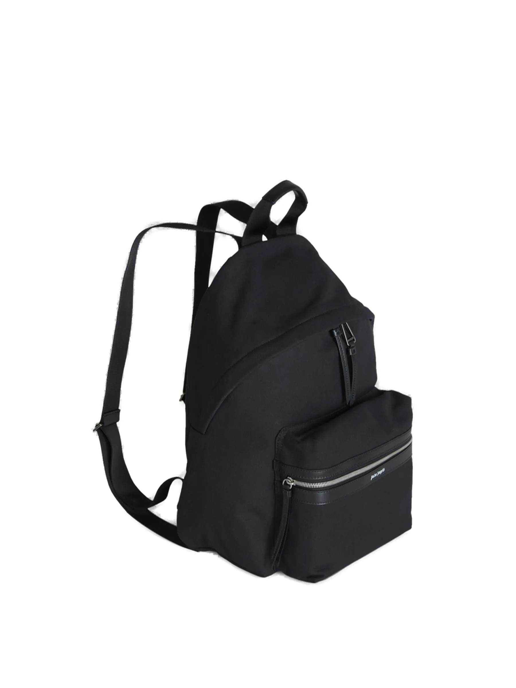 Palm Angels Classic Logo Printed Zipped Backpack