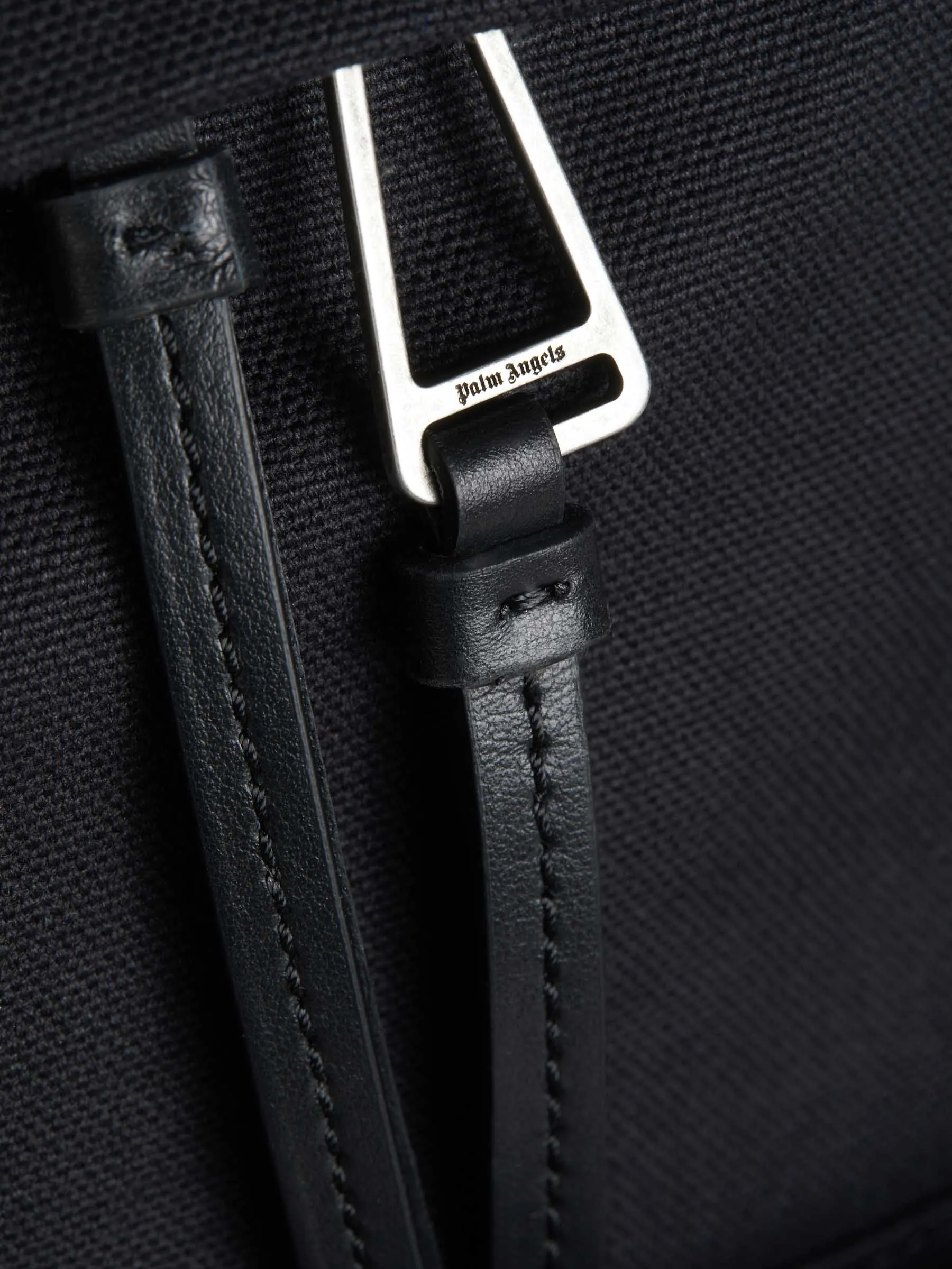 Palm Angels Classic Logo Printed Zipped Backpack