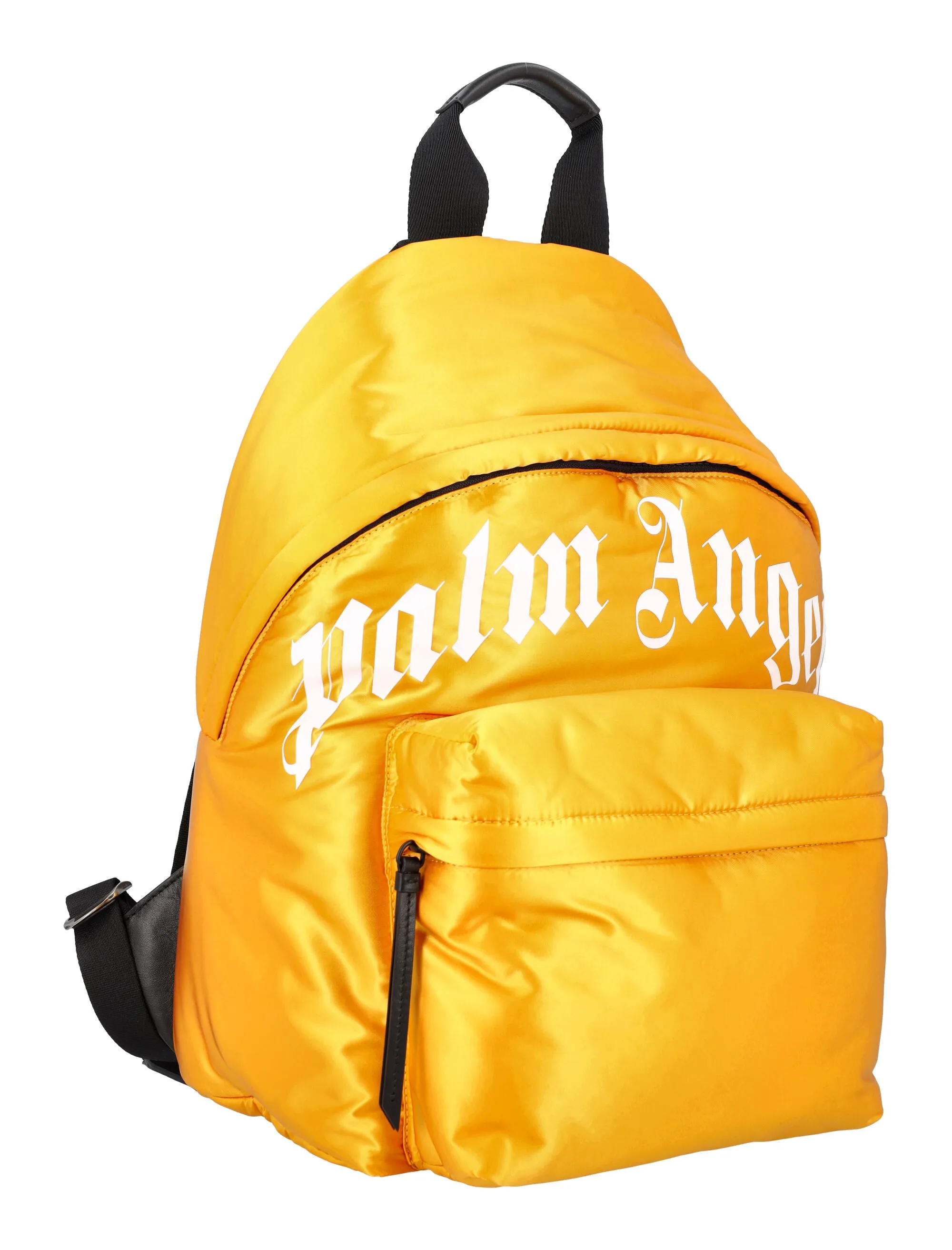 Palm Angels Logo Print Zipped Backpack