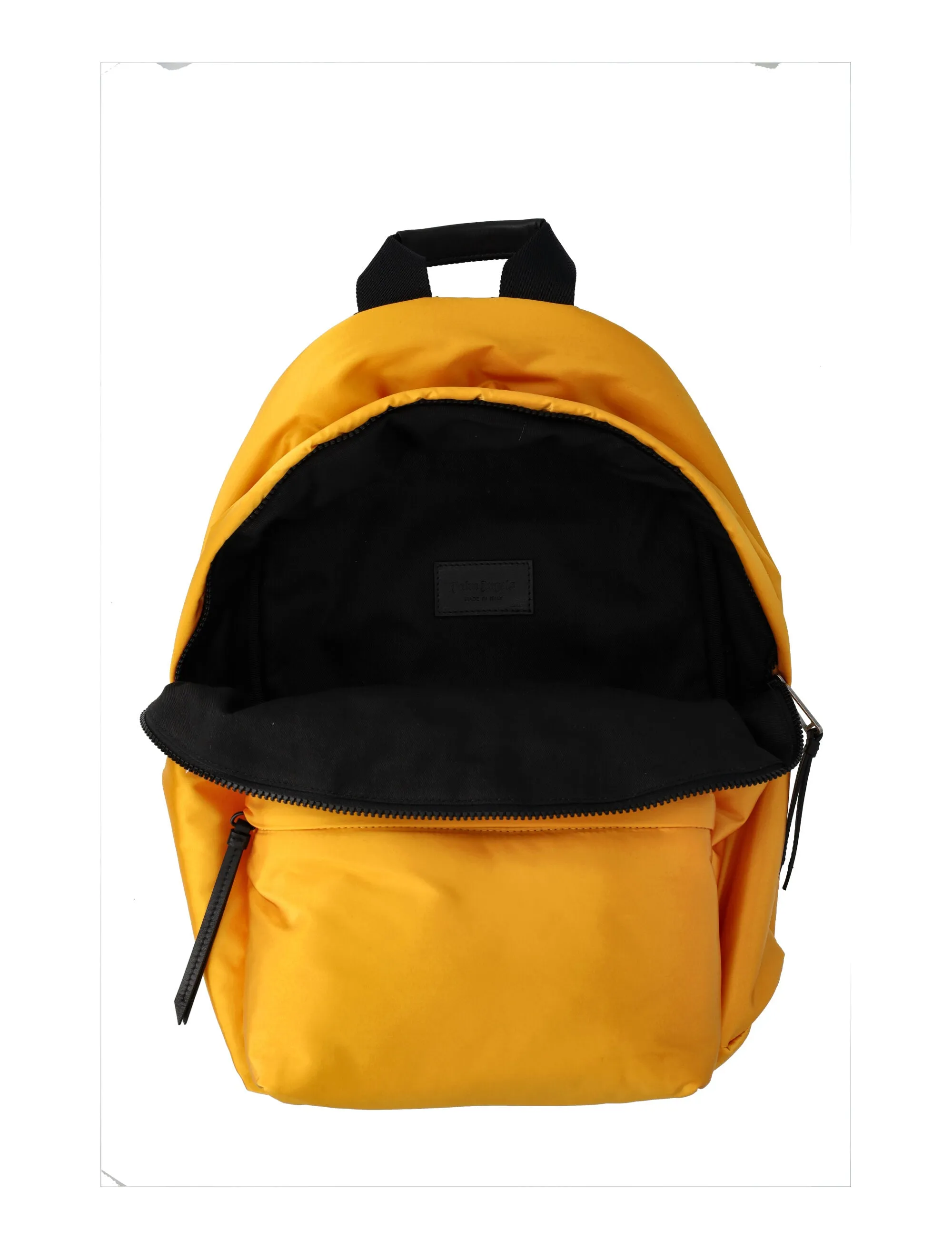 Palm Angels Logo Print Zipped Backpack