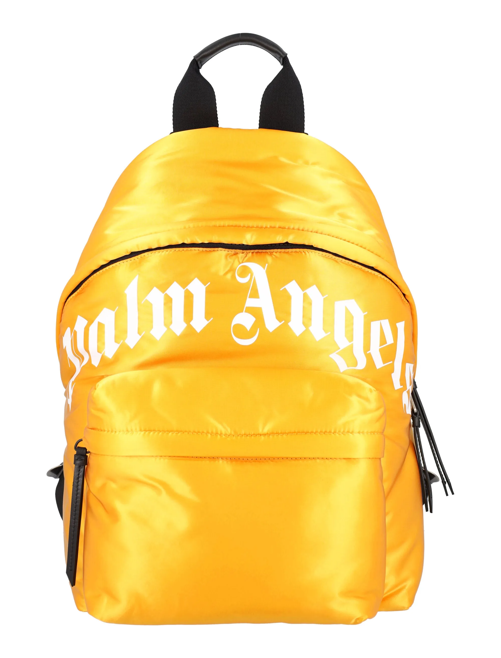 Palm Angels Logo Print Zipped Backpack