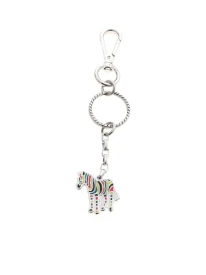 Paul Smith Painted Zebra Keyring