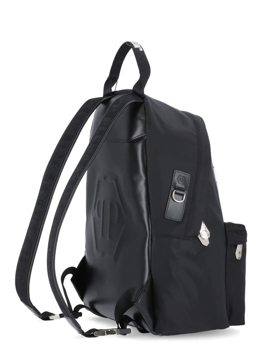 Philipp Plein Logo Plaque Backpack