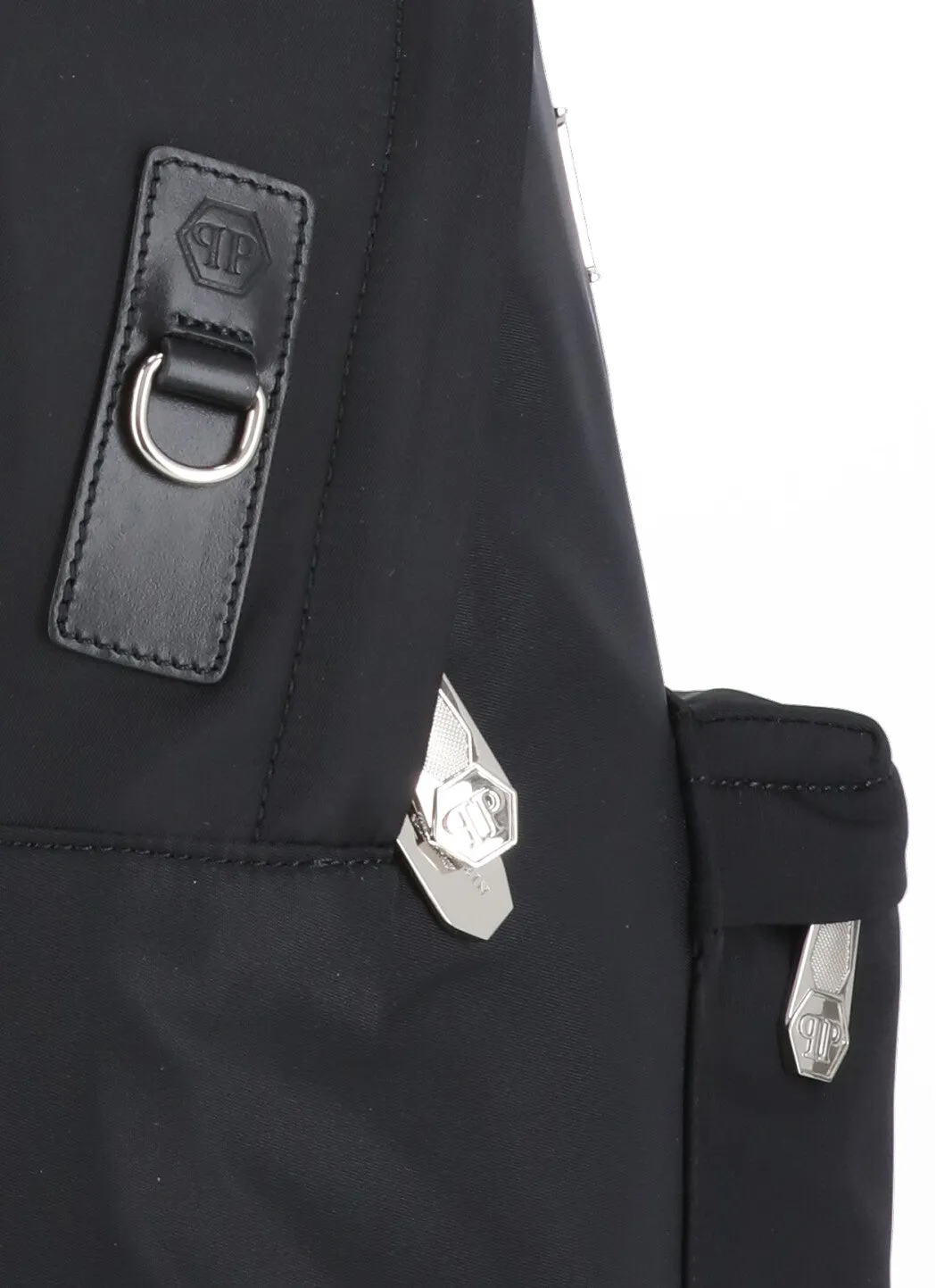 Philipp Plein Logo Plaque Backpack