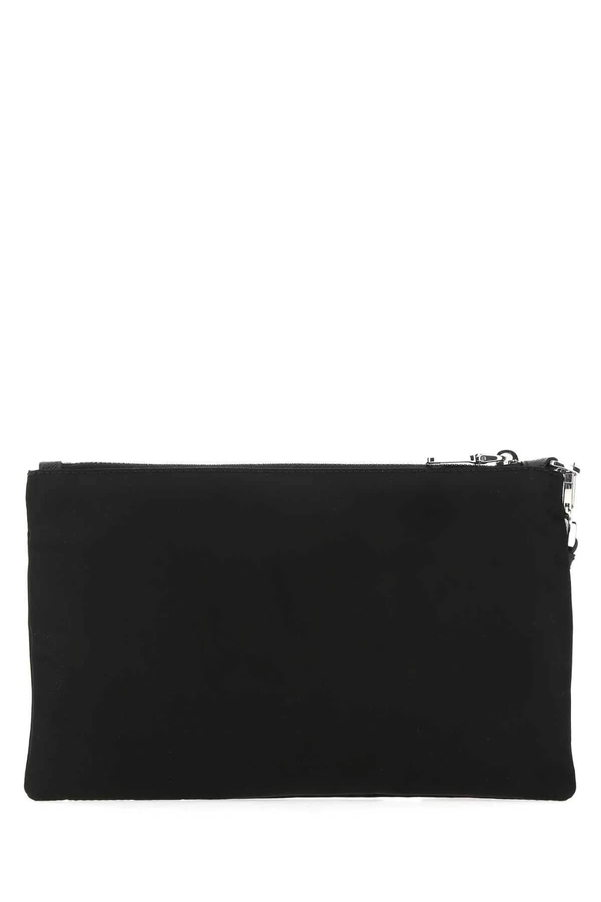 Prada Logo Plaque Pouch