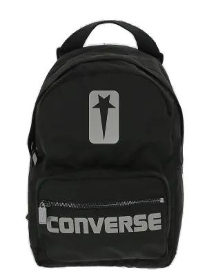Rick Owens DRKSHDW X Converse Logo Printed Backpack