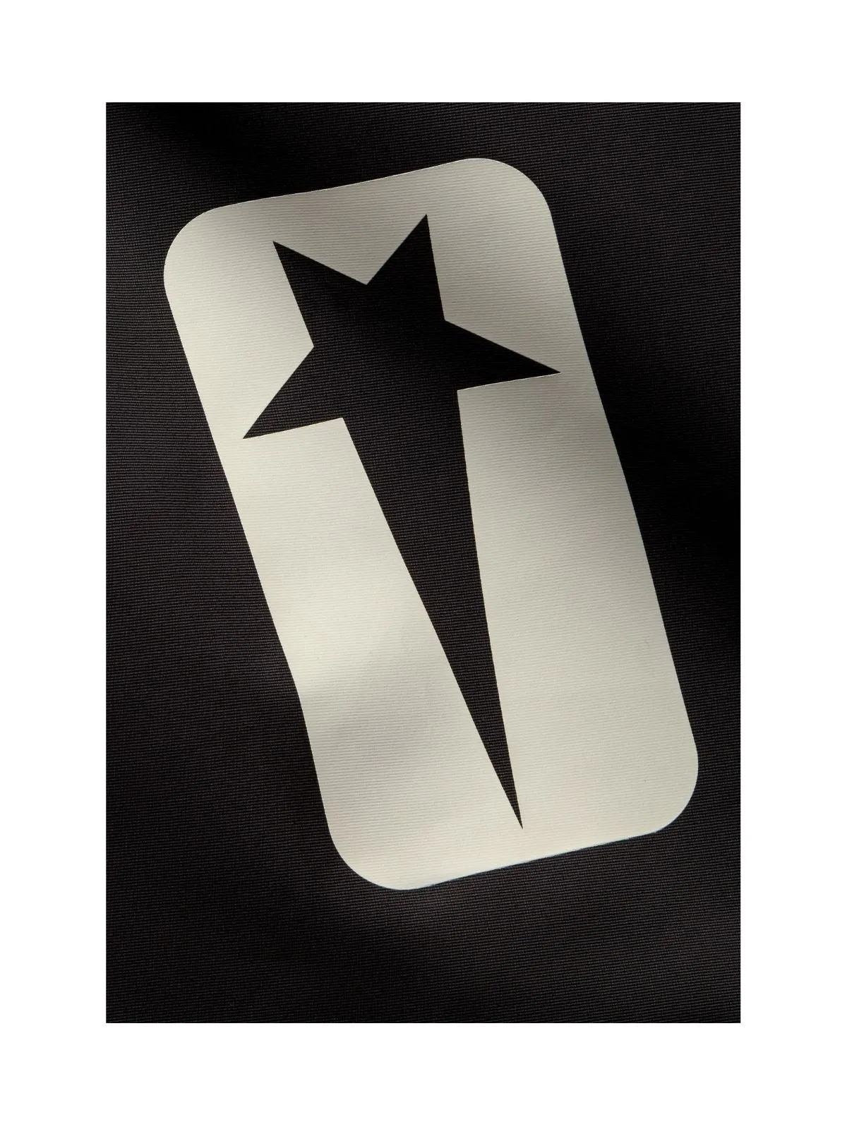Rick Owens DRKSHDW X Converse Logo Printed Zipped Backpack
