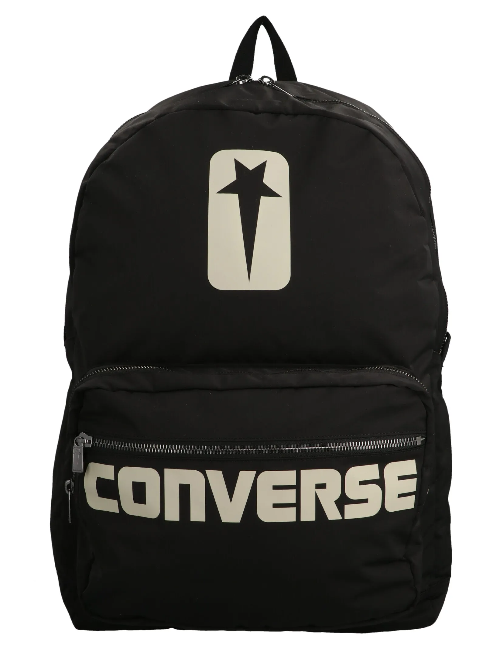 Rick Owens DRKSHDW X Converse Logo Printed Zipped Backpack