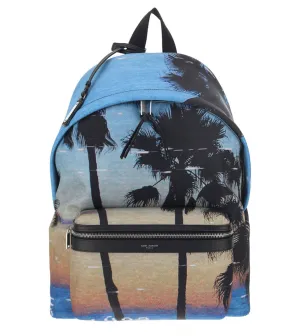 Saint Laurent All-Over Sunset Pattern Backpack