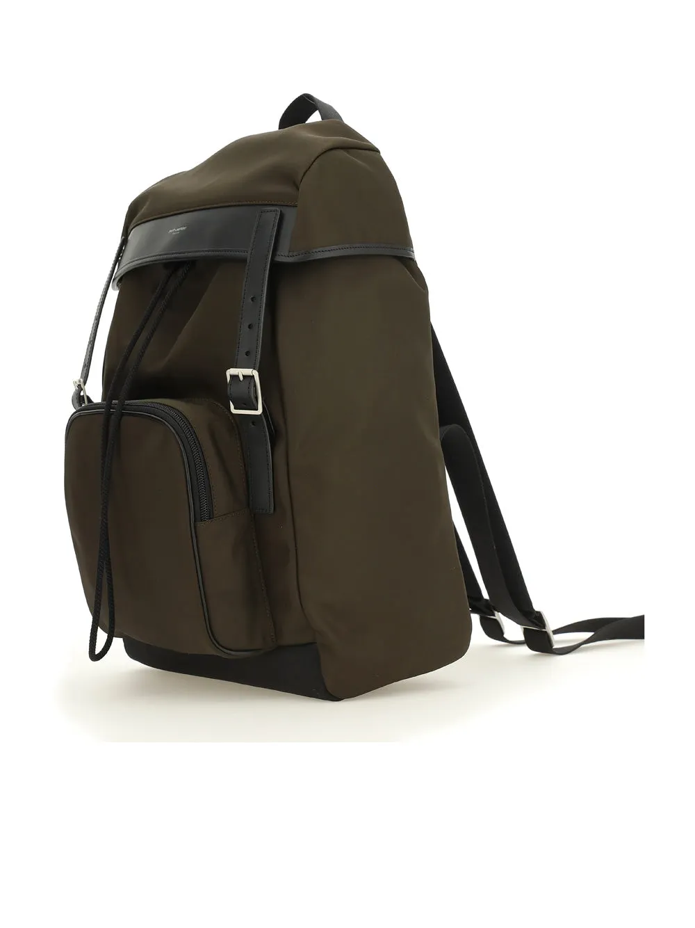 Saint Laurent City Logo Detailed Backpack