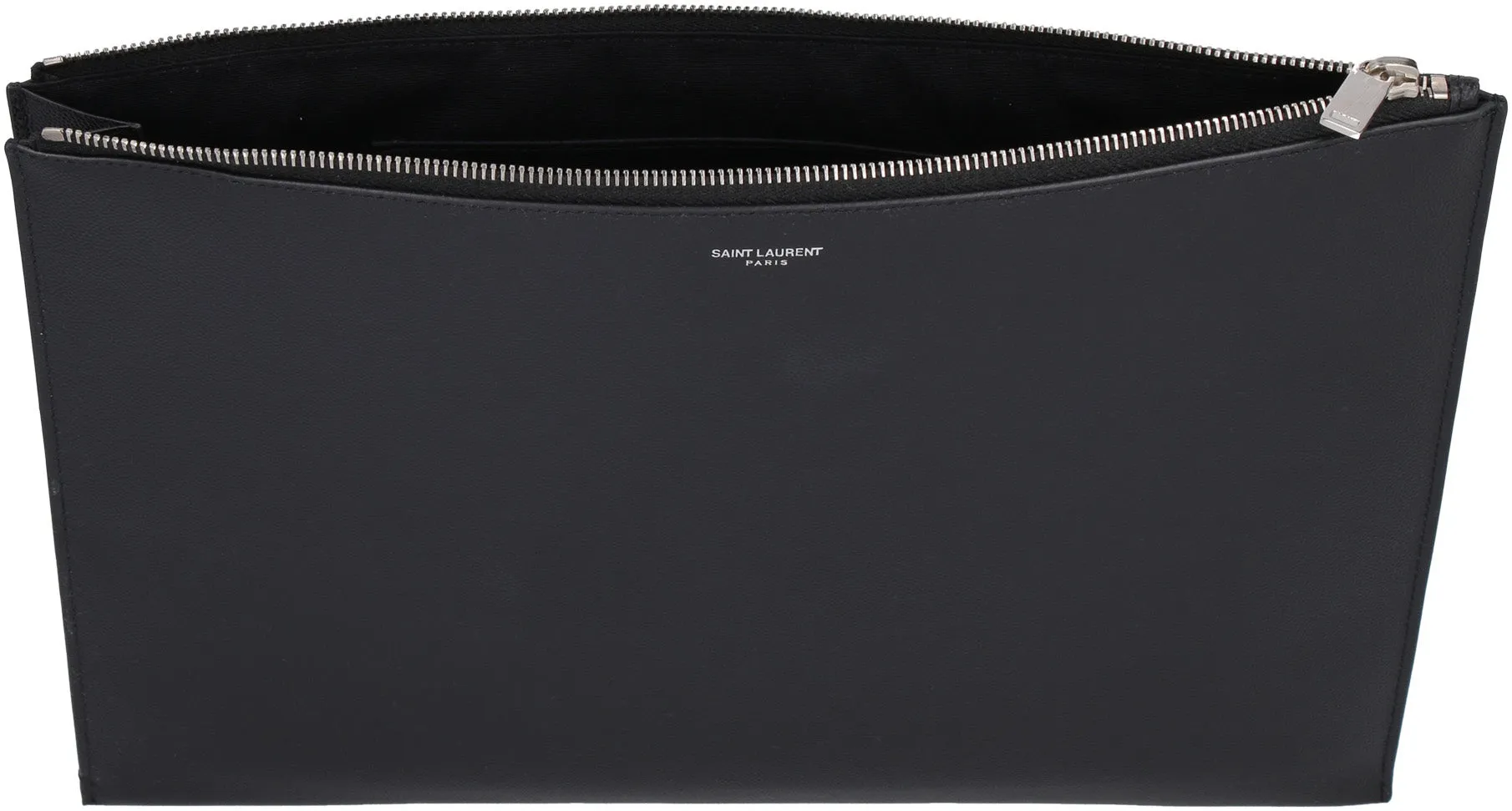 Saint Laurent Logo Embossed Document Holder
