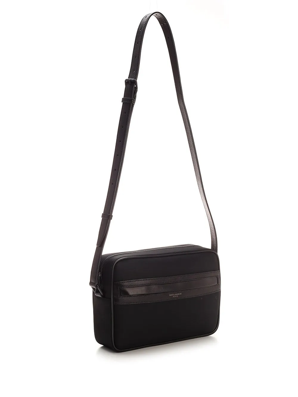 Saint Laurent Logo Printed Camera Bag
