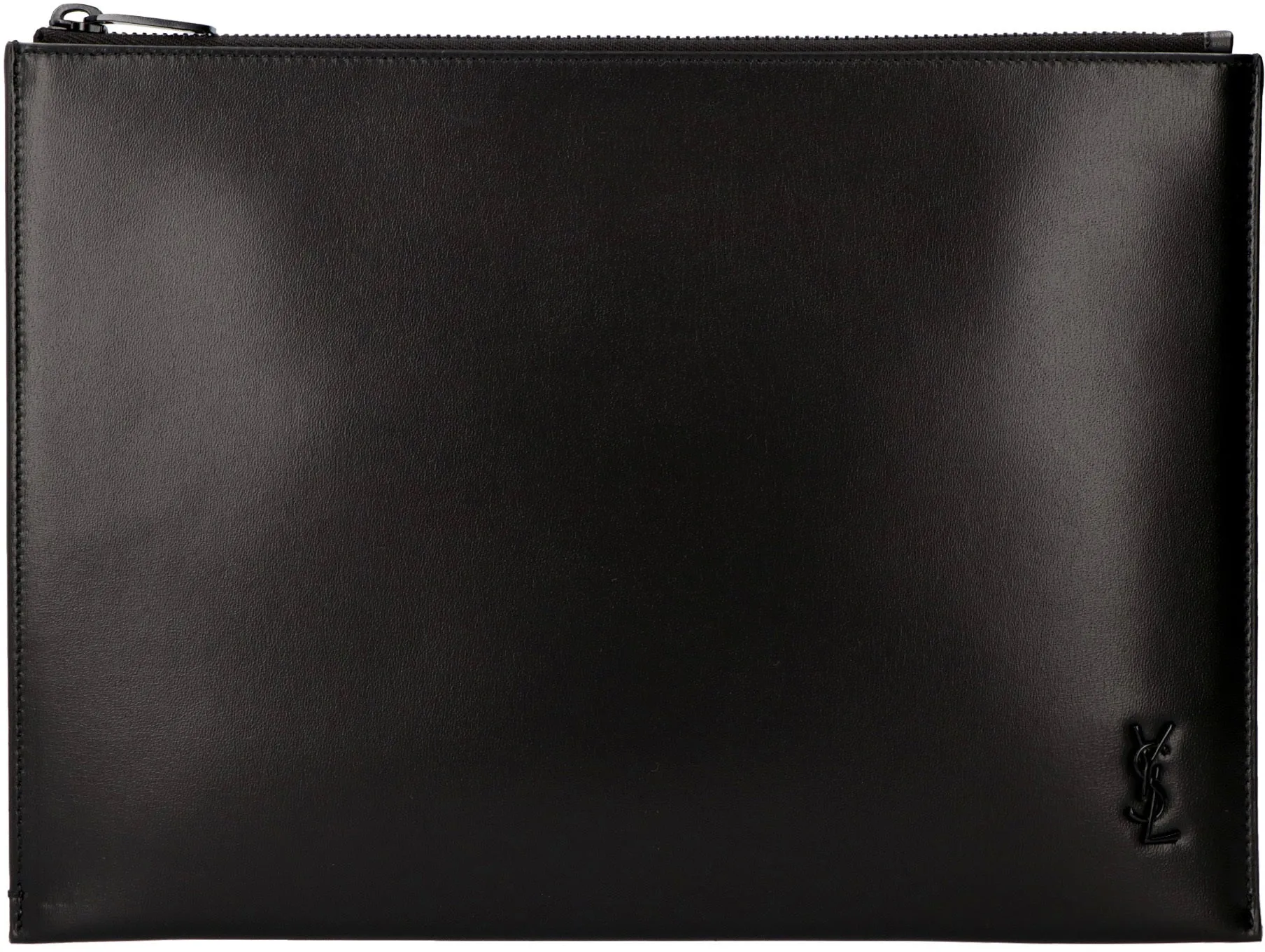 Saint Laurent Tiny Monogram Zip Tablet Holder