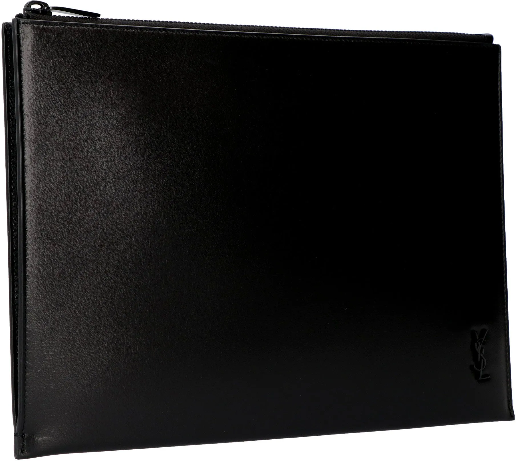 Saint Laurent Tiny Monogram Zip Tablet Holder
