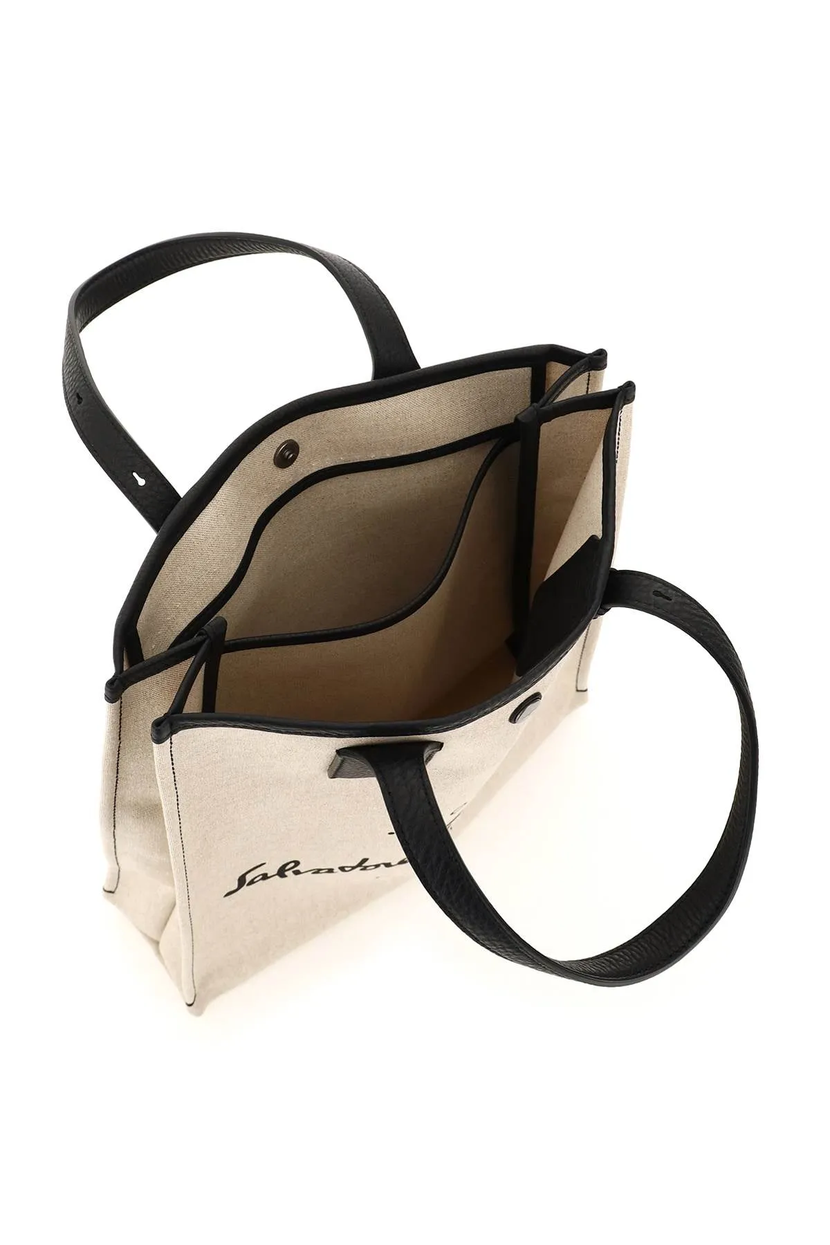 Salvatore Ferragamo Logo Printed Tote Bag