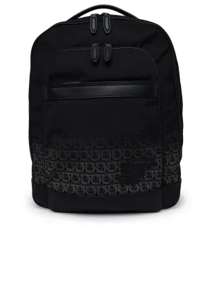 Salvatore Ferragamo SF Logo Patch Backpack