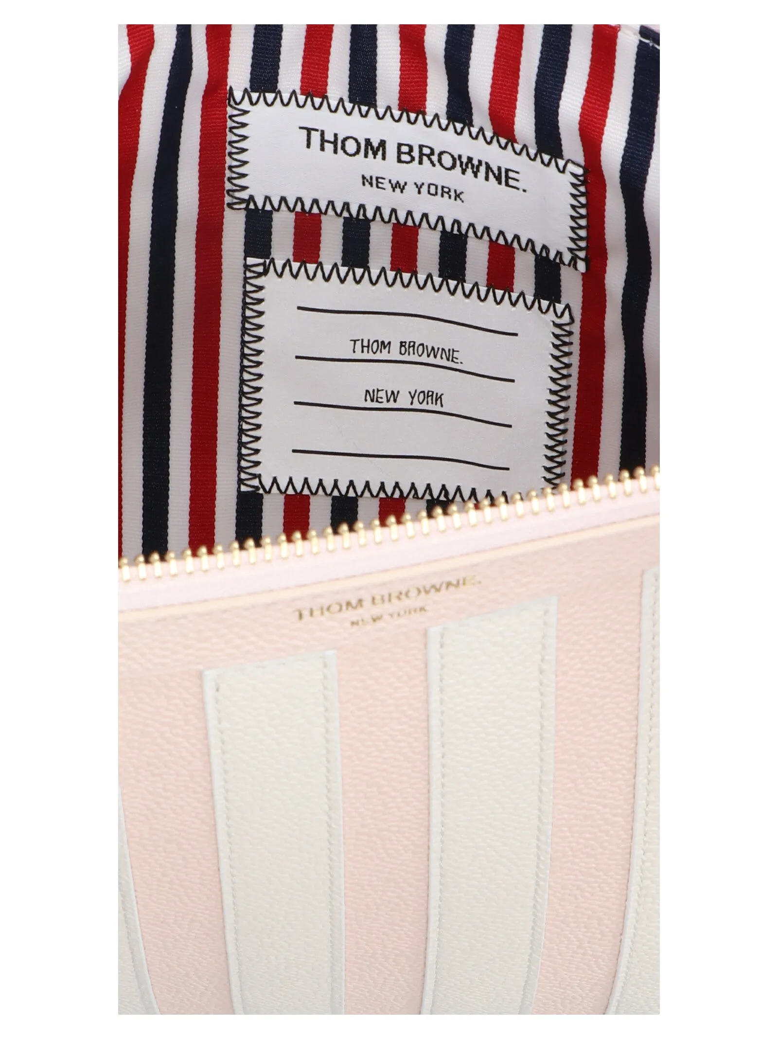 Thom Browne 4-Bar Zipped Medium Document Holder