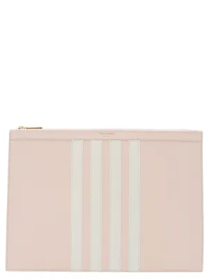 Thom Browne 4-Bar Zipped Medium Document Holder