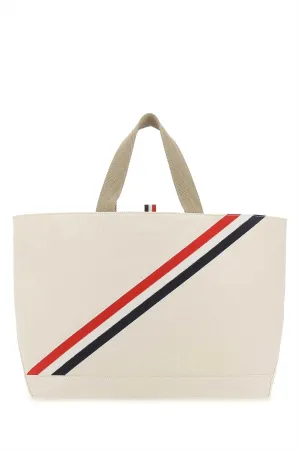 Thom Browne RWB Stripe Tote Bag