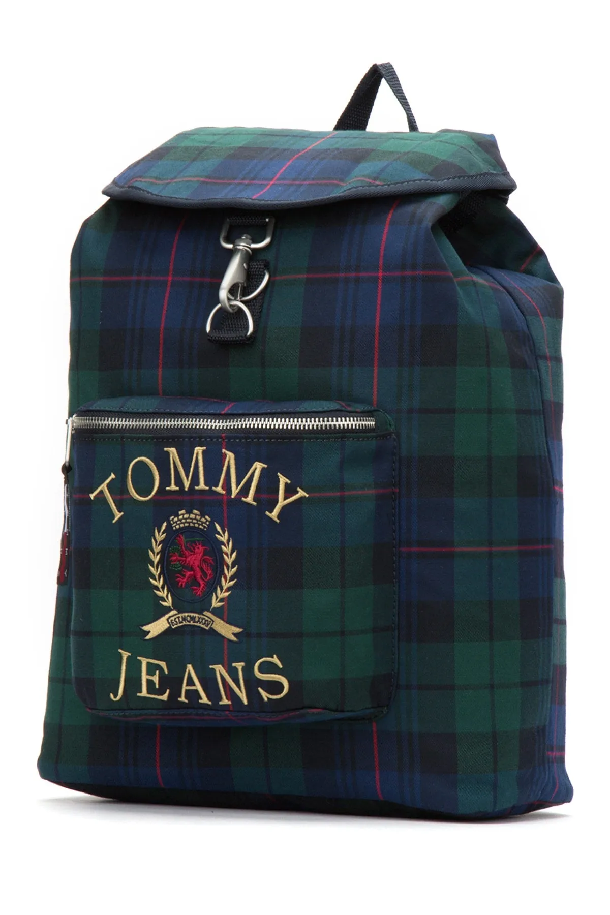 Tommy Jeans 6.0 Crest Plaid Backpack