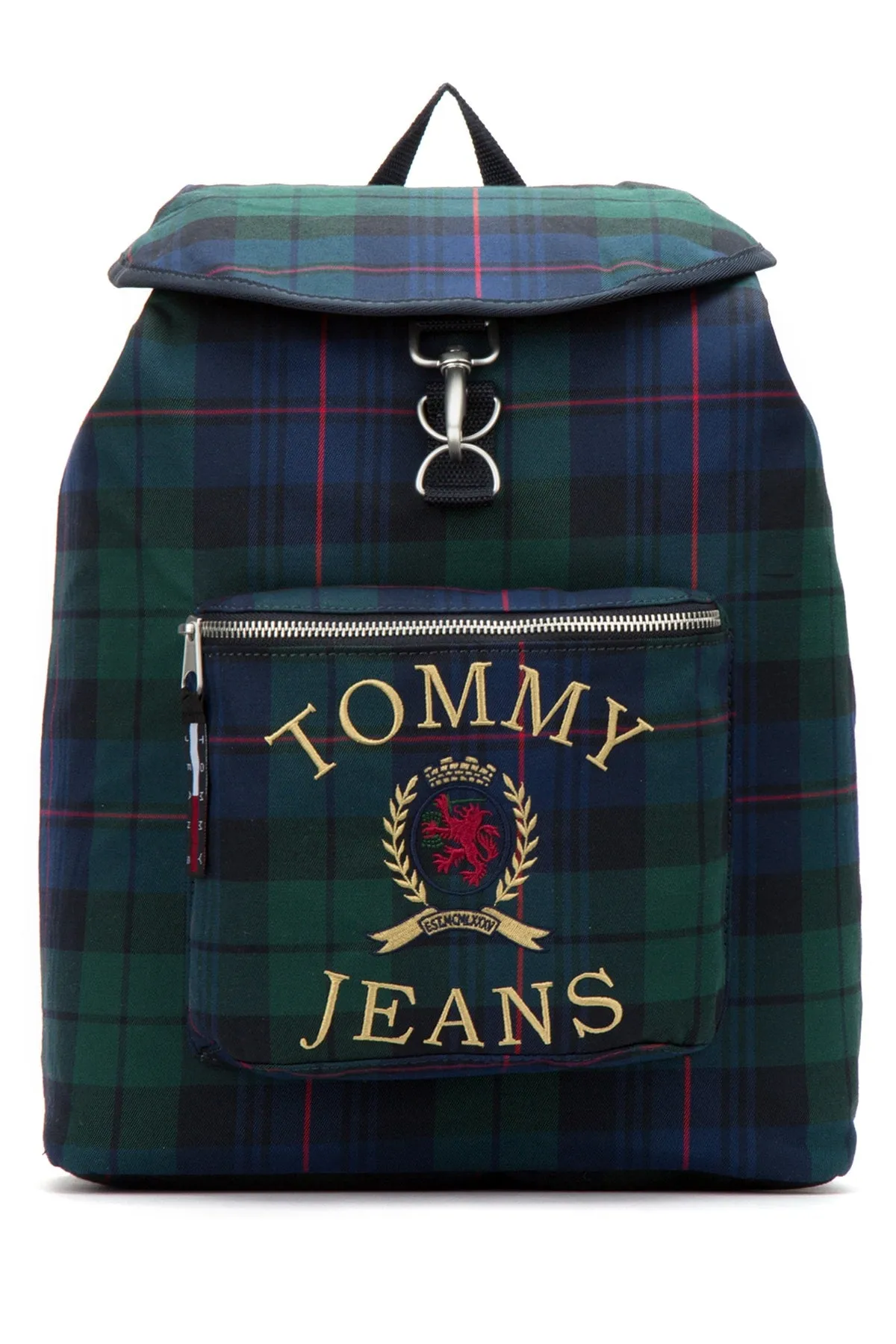 Tommy Jeans 6.0 Crest Plaid Backpack