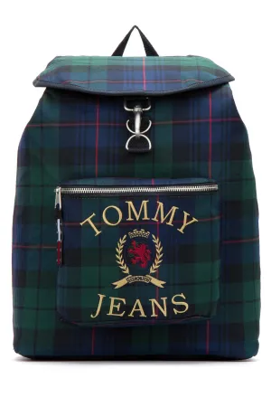 Tommy Jeans 6.0 Crest Plaid Backpack