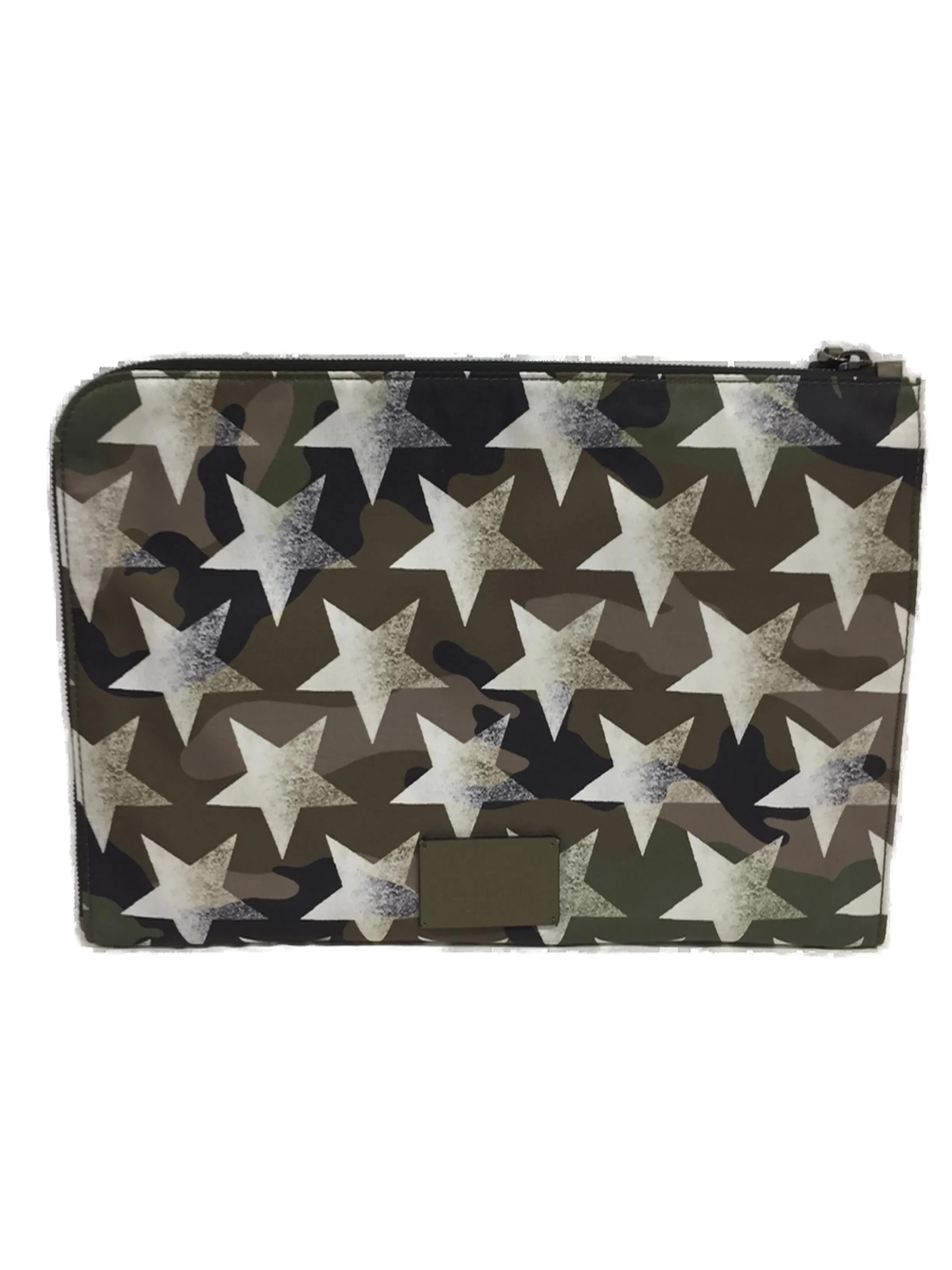 Valentino Garavani Rockstud All-Over Printed Zip-Up Pouch
