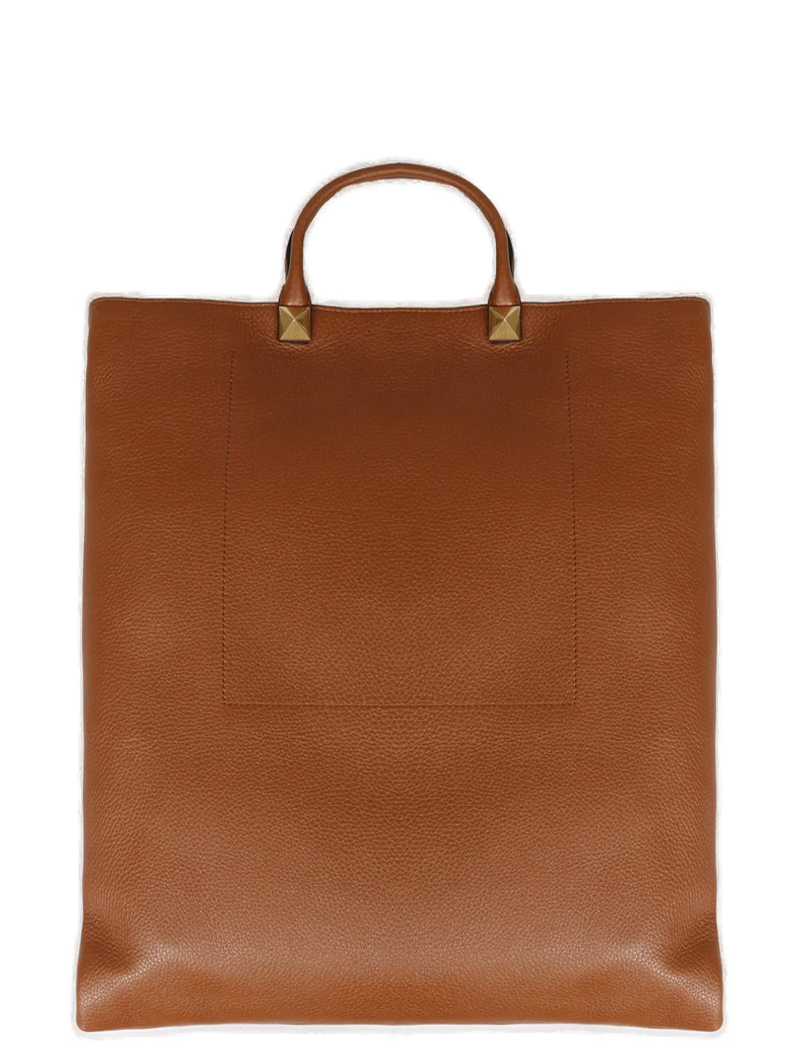 Valentino Garavani Rockstud Logo Patch Tote Bag