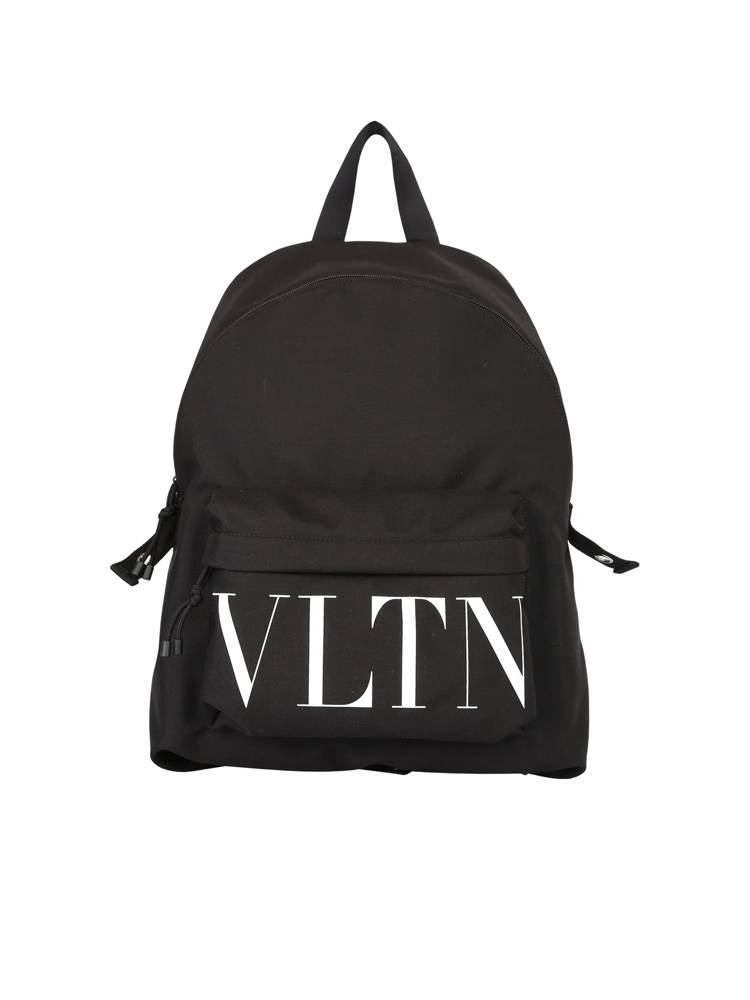 Valentino Logo Printed Zipped Backpack