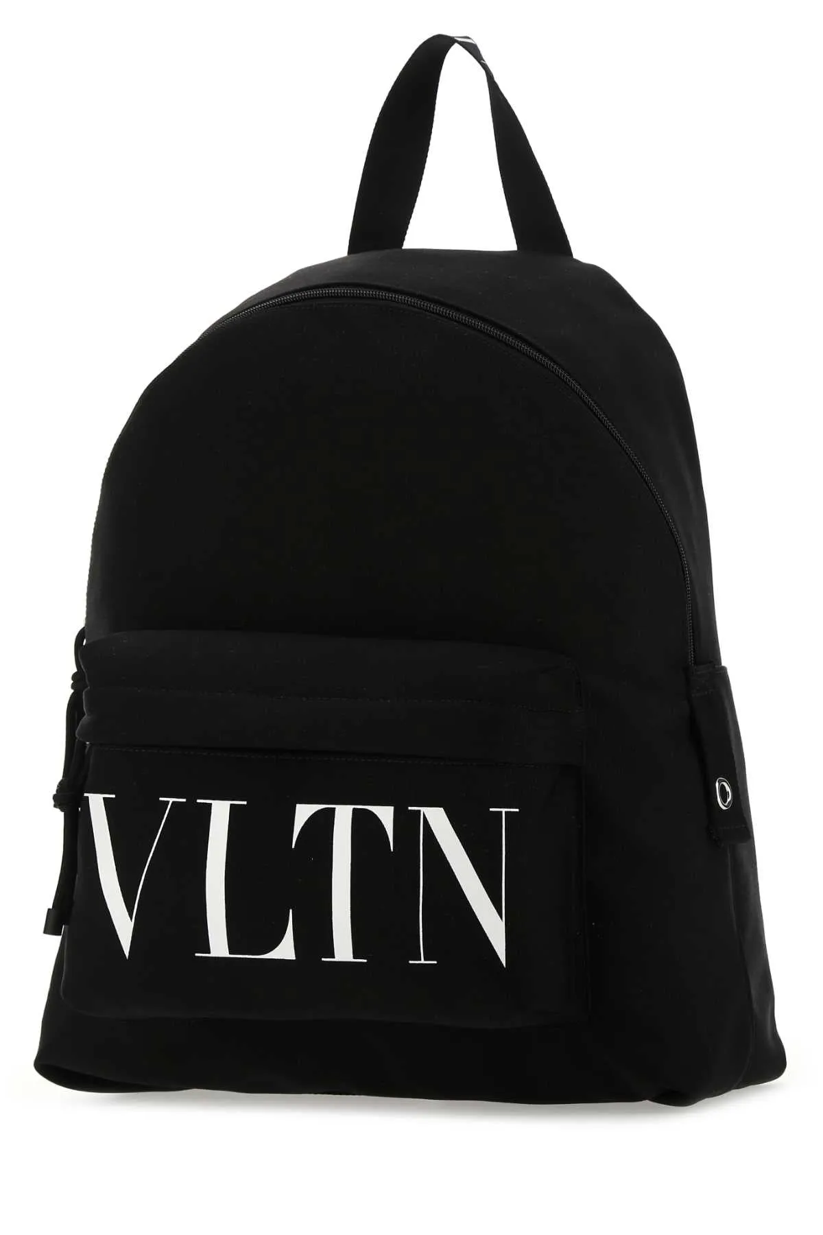 Valentino VLTN Logo Printed Zip-Up Backpack