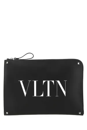 Valentino VLTN Print Zip Pouch