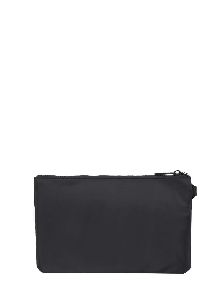 Versace Jeans Couture Logo Patch Baroque Pouch