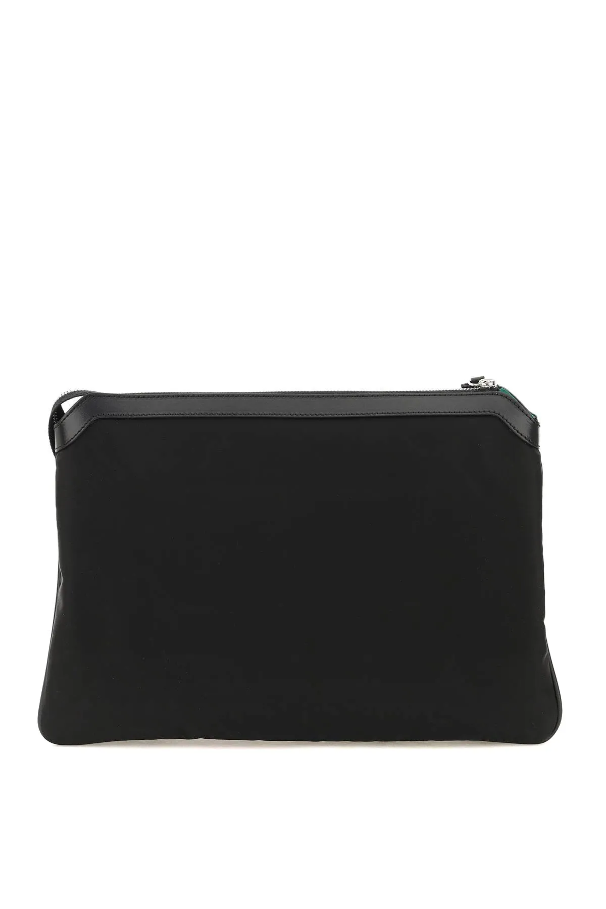 Versace Logo Detailed Foldover Laptop Bag
